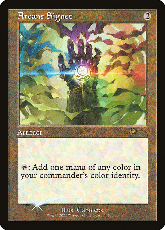 Arcane Signet (MFP-01P) - 30th Anniversary Misc Promos Foil
