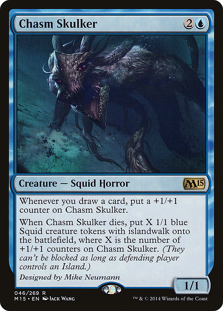 Chasm Skulker  (M15-046) - Magic 2015 Foil