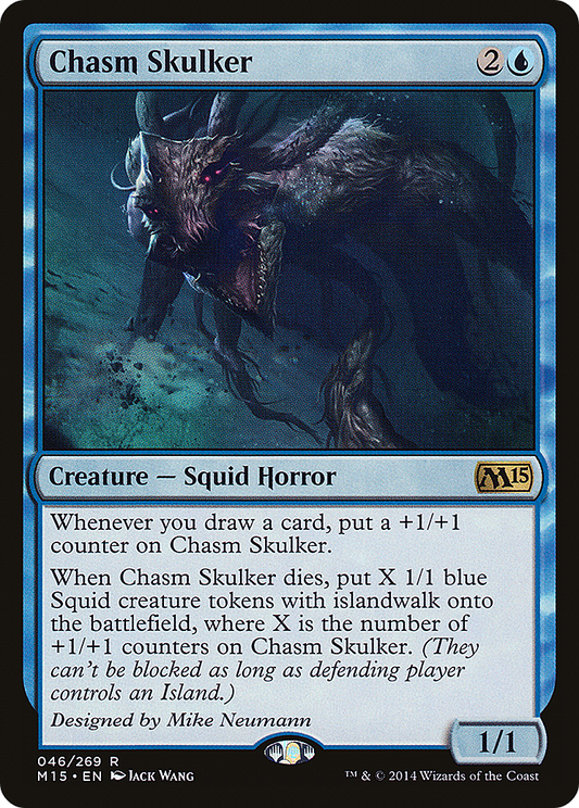 Chasm Skulker  (M15-046) - Magic 2015 Foil