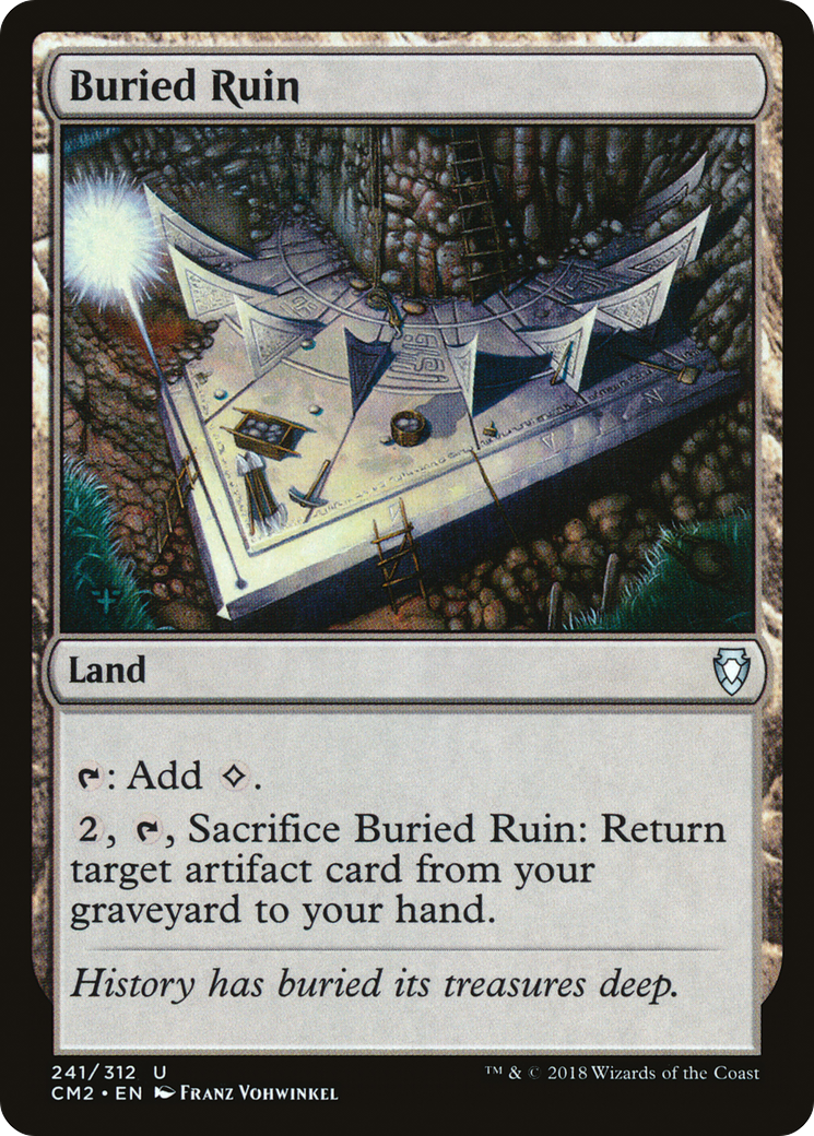 Buried Ruin (CM2-241) - Commander Anthology Volume II