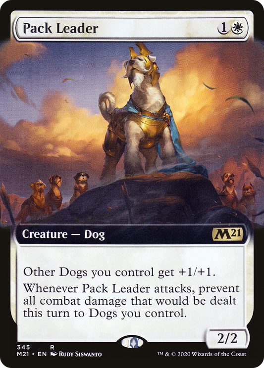 Pack Leader (M21-345) - Core Set 2021: (Extended Art) Foil