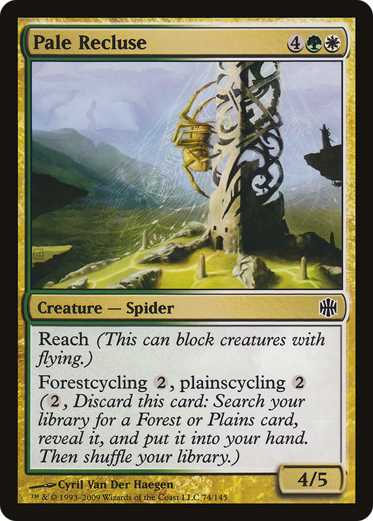 Pale Recluse (ARB-074) - Alara Reborn Foil