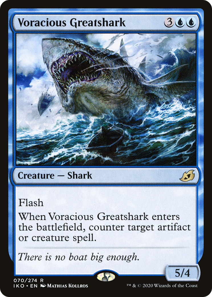 Voracious Greatshark (IKO-070) - Ikoria: Lair of Behemoths