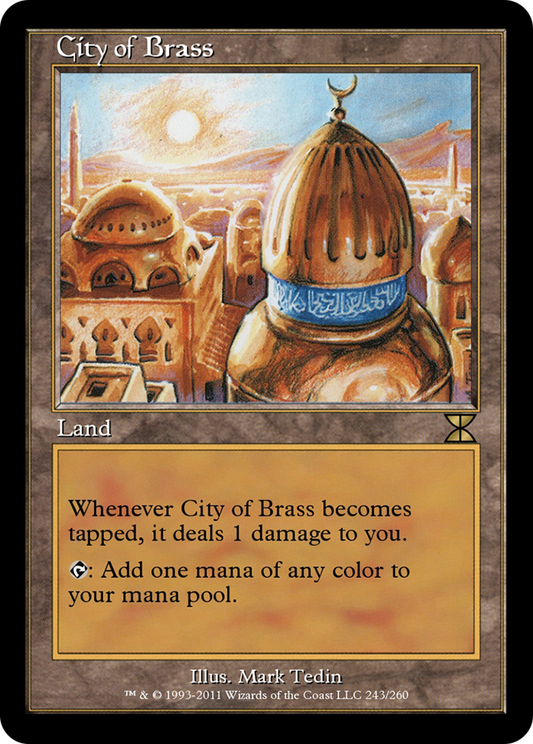 City of Brass (ME4-243) - Masters Edition IV Foil