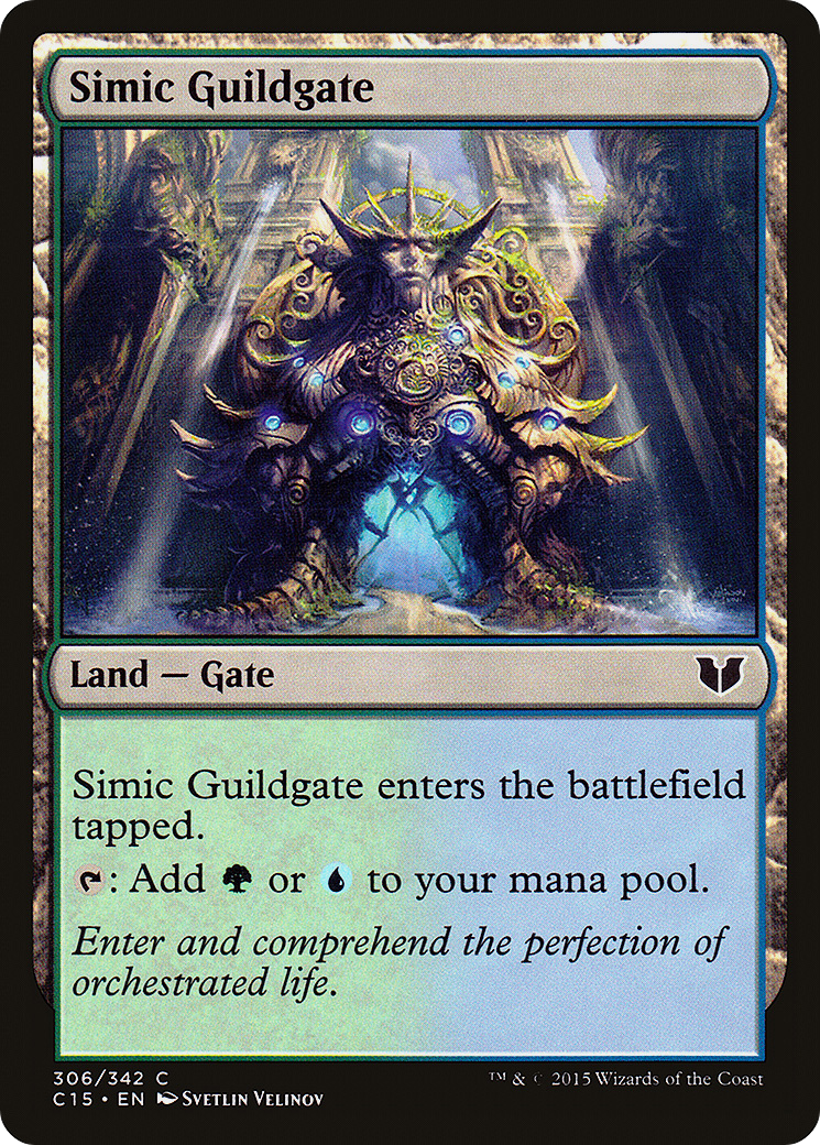 Simic Guildgate (C15-306) - Commander 2015