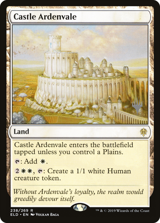 Castle Ardenvale (PPELD-238P) - Throne of Eldraine Promos Foil (Promo Pack)