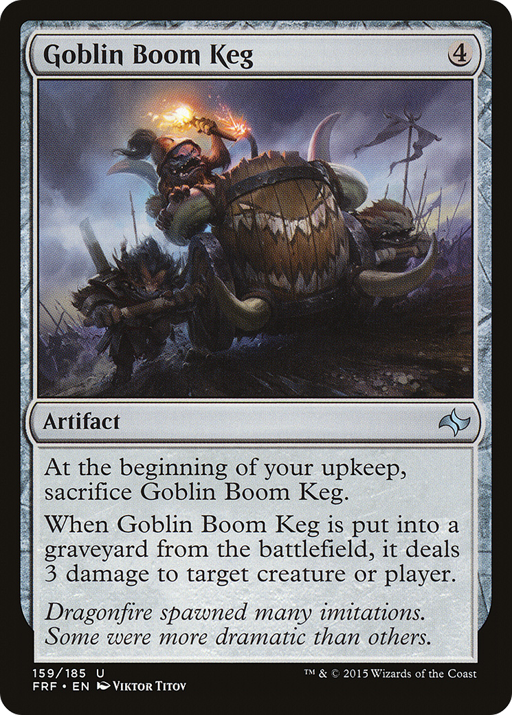 Goblin Boom Keg (FRF-159) - Fate Reforged