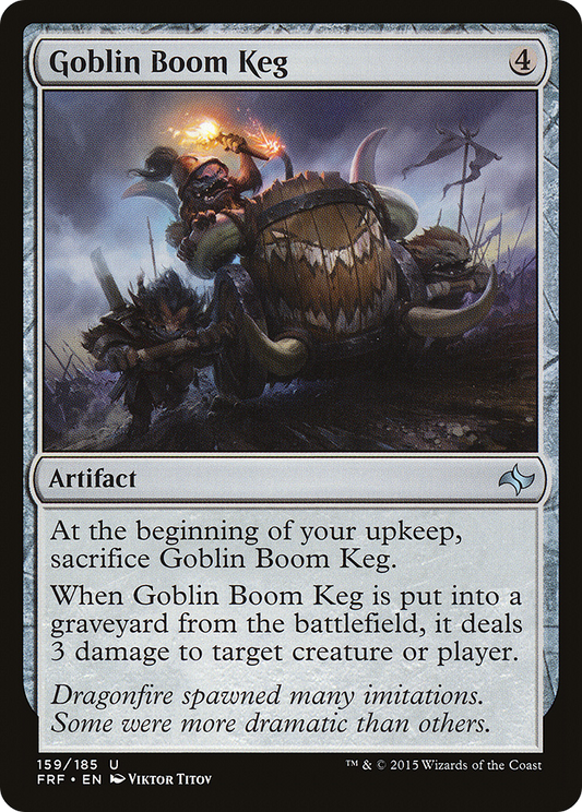 Goblin Boom Keg (FRF-159) - Fate Reforged