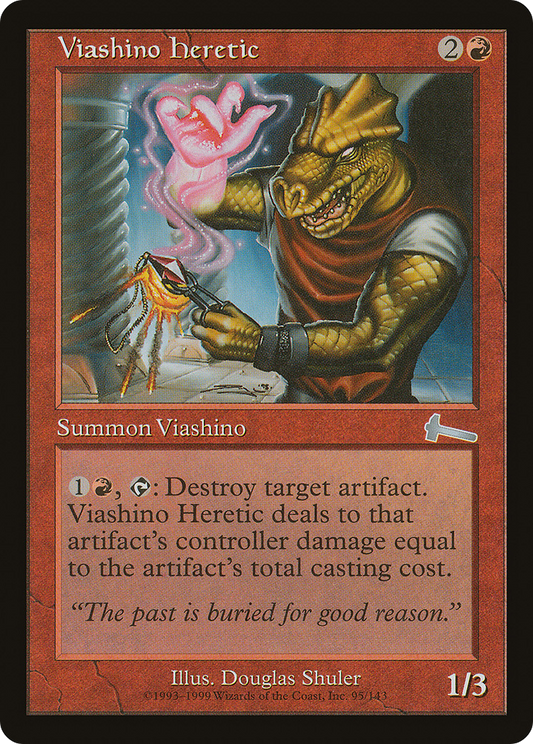 Viashino Heretic (ULG-095) - Urza's Legacy Foil