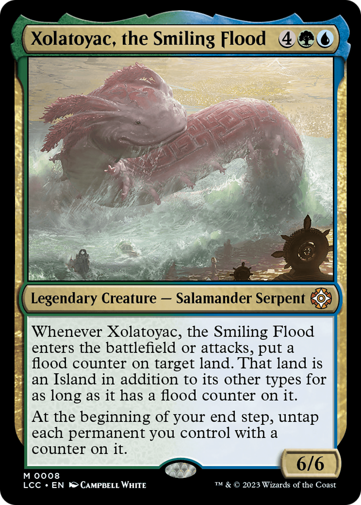 Xolatoyac, the Smiling Flood (LCC-008) - The Lost Caverns of Ixalan Commander