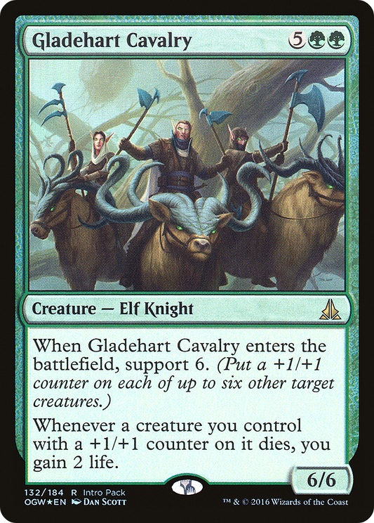 Gladehart Cavalry (POGW-132) - Oath of the Gatewatch Promos Foil