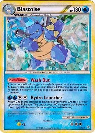 Blastoise - 13/95 (Cracked Ice Holo) 13 - Miscellaneous Cards & Products Holofoil