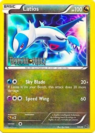 Latios 010/20 - Blister Exclusives Holofoil - Promo