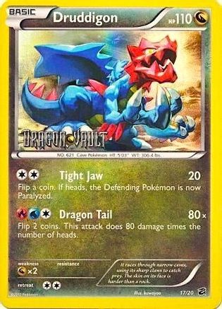 Druddigon 017/20 - Blister Exclusives Holofoil - Promo