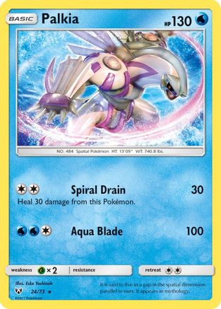Palkia (24/73) - Shining Legends Reverse Holofoil - Holo Rare