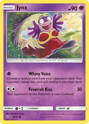 Jynx (38/73) - Shining Legends  - Common