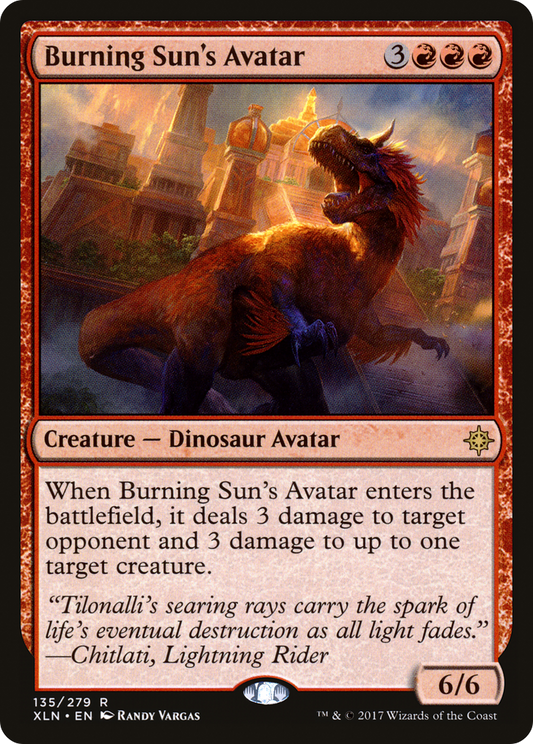 Burning Sun's Avatar (XLN-135) - Ixalan