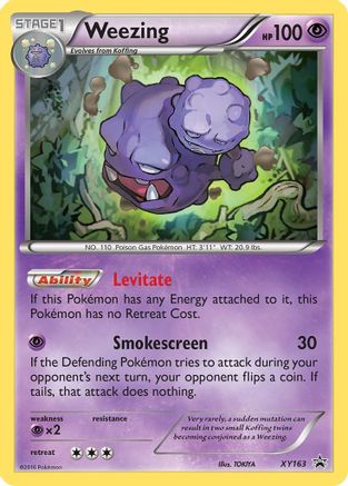 Weezing XY163 - XY Promos Holofoil - Promo