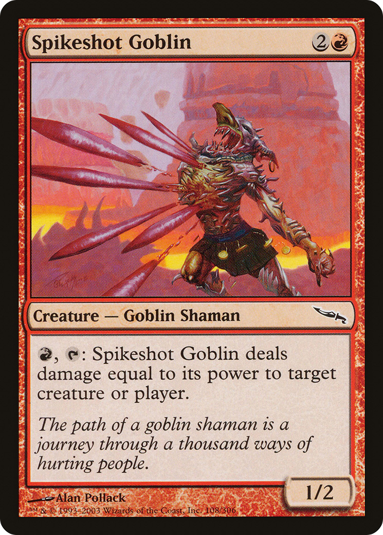 Spikeshot Goblin (MRD-108) - Mirrodin