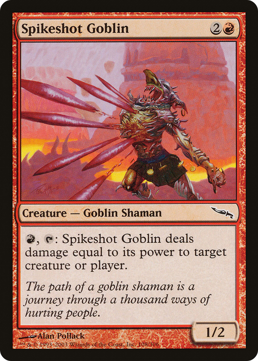 Spikeshot Goblin (MRD-108) - Mirrodin