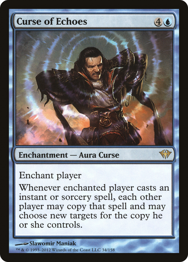 Curse of Echoes (DKA-034) - Dark Ascension Foil