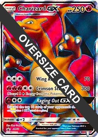 Charizard GX - SM60 (SM Black Star Promos) SM60 - Jumbo Cards Holofoil