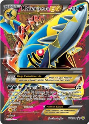 M Sharpedo EX (XY200a/211) - Alternate Art Promos Holofoil - Promo