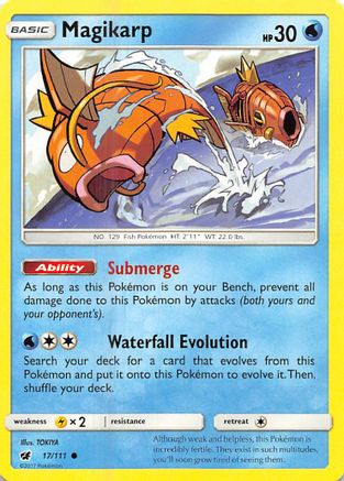 Magikarp (17/111) - SM  Crimson Invasion  - Common