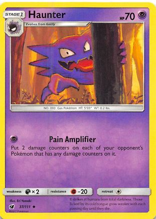 Haunter (37/111) - SM  Crimson Invasion  - Uncommon