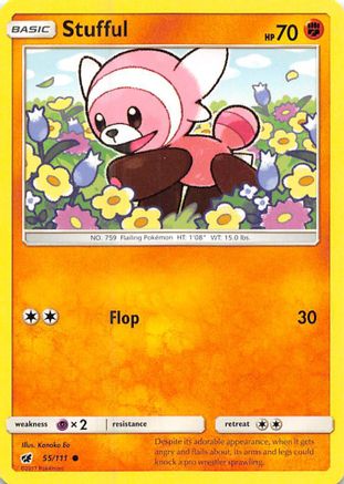 Stufful 55/111 - Crimson Invasion Reverse Holofoil