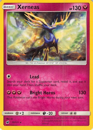 Xerneas 73/111 - Crimson Invasion Holofoil