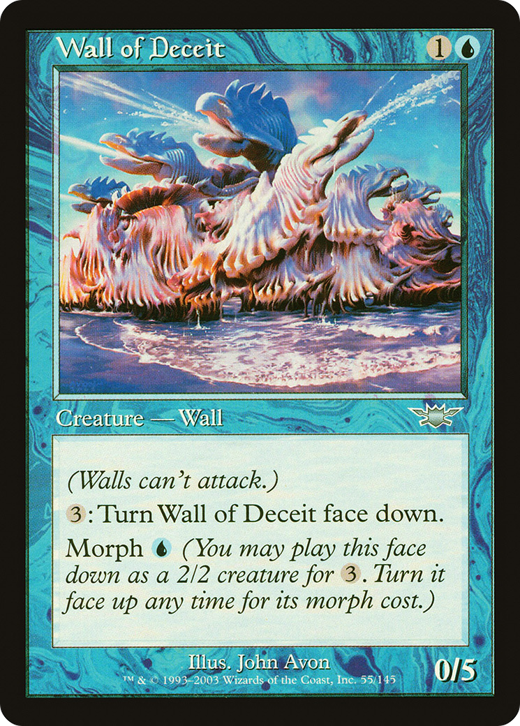 Wall of Deceit (LGN-055) - Legions Foil