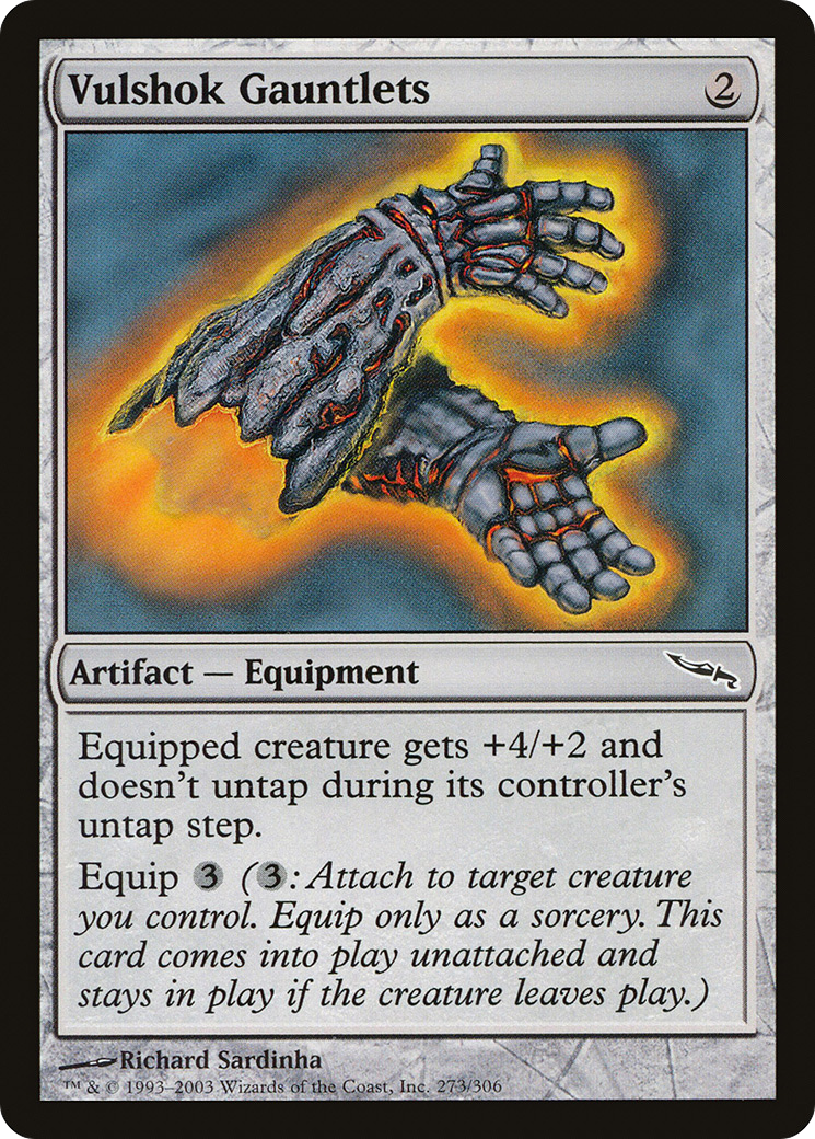 Vulshok Gauntlets (MRD-273) - Mirrodin