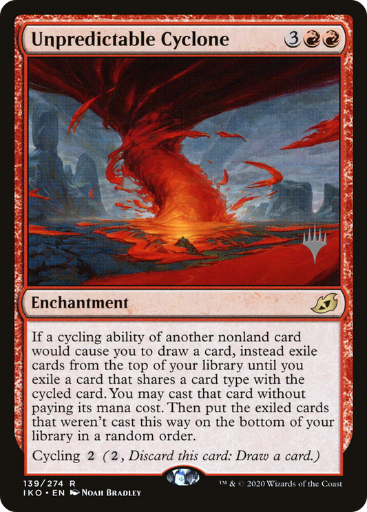 Unpredictable Cyclone (PIKO-139P) - Ikoria: Lair of Behemoths Promos Foil