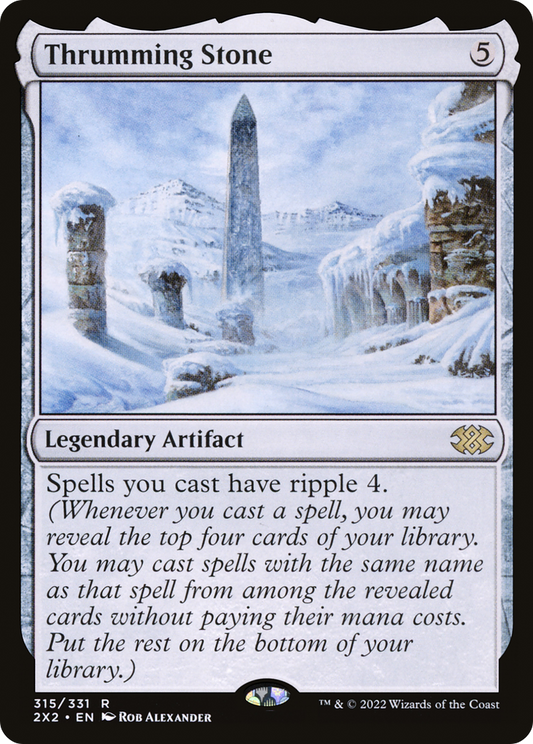 Thrumming Stone (2X2-315) - Double Masters 2022