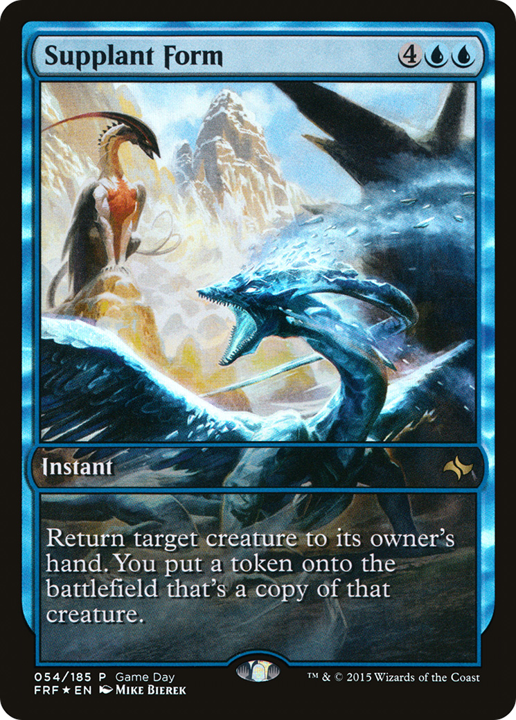 Supplant Form (PFRF-054) - Fate Reforged Promos Foil