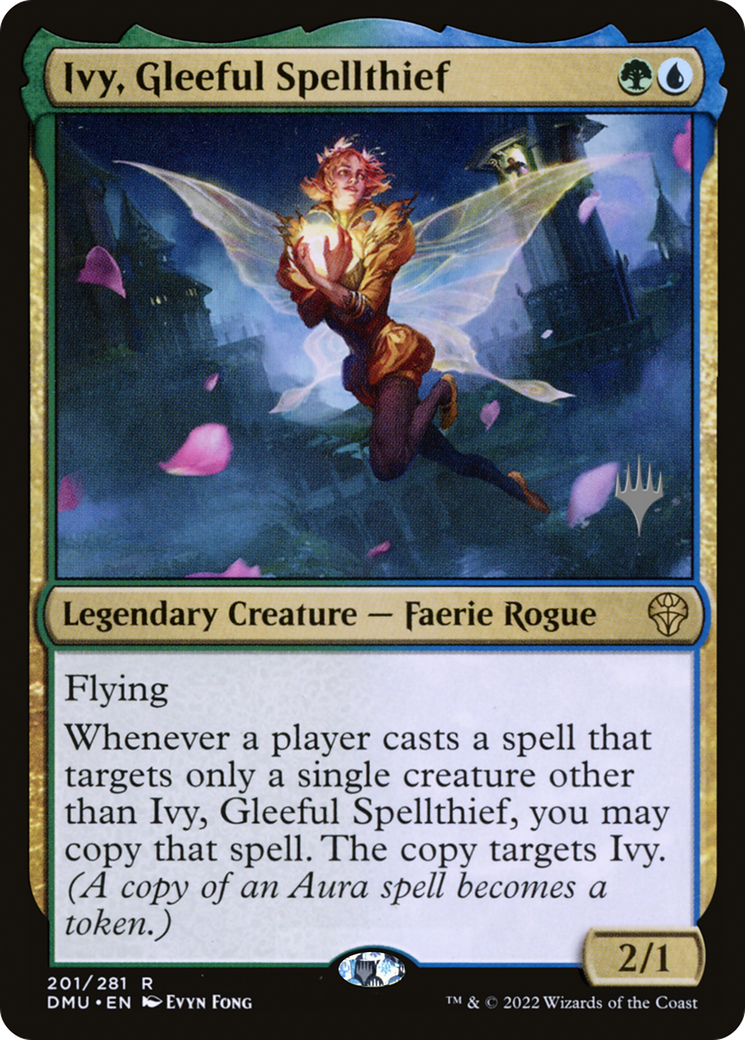 Ivy, Gleeful Spellthief (PDMU-201P) - Dominaria United Promos