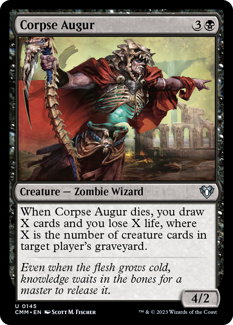 Corpse Augur (CMM-145) - Commander Masters