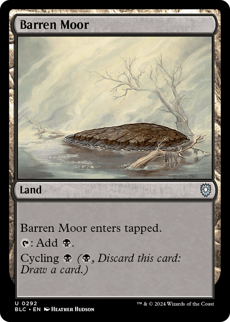 Barren Moor (BLC-292) - Bloomburrow Commander