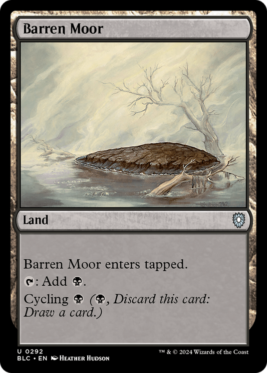 Barren Moor (BLC-292) - Bloomburrow Commander