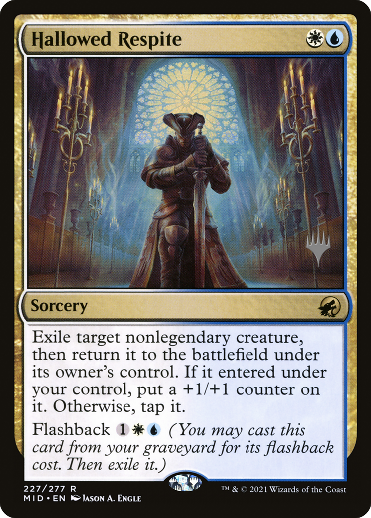 Hallowed Respite (PPMID-227P) - Innistrad: Midnight Hunt Promos (Promo Pack)