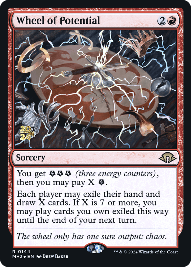 Wheel of Potential (PRE-144) - Modern Horizons 3 Promos (Prerelease) Foil