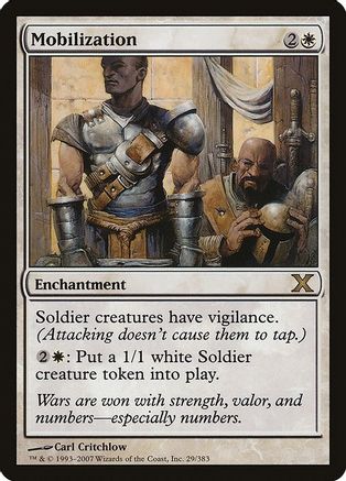 Mobilization (10E-029) - 10th Edition Foil