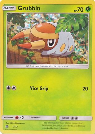 Grubbin (2/12) - McDonalds Promos 2017 Holofoil - Promo