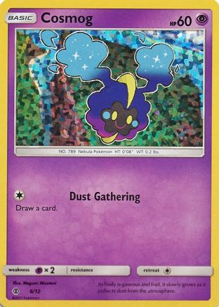 Cosmog 6/12 - McDonalds Collection 2017 Holofoil