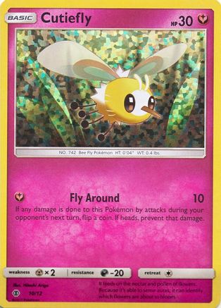 Cutiefly (10/12) - McDonalds Promos 2017 Holofoil - Promo