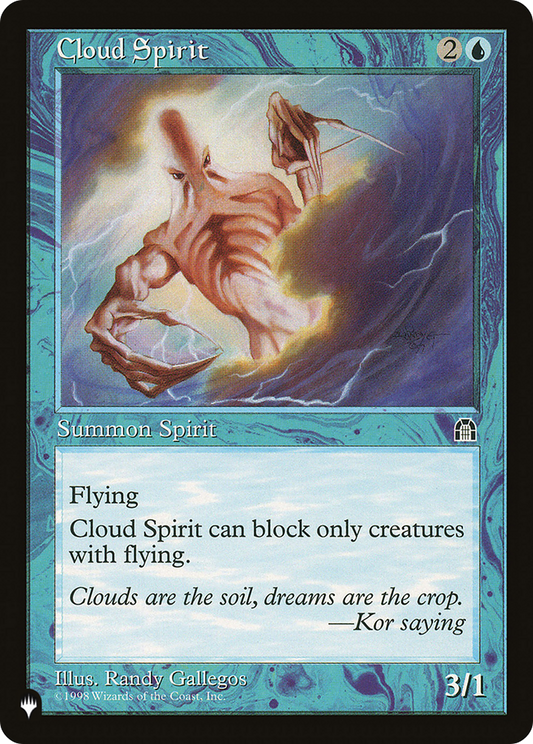 Cloud Spirit (PLST-STH-26) - The List