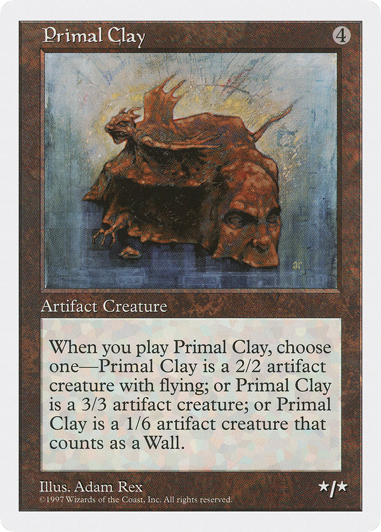 Primal Clay (5ED-395) - Fifth Edition