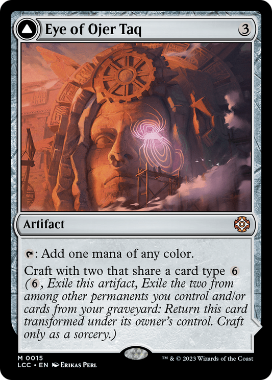 Eye of Ojer Taq // Apex Observatory (LCC-015) - The Lost Caverns of Ixalan Commander Foil