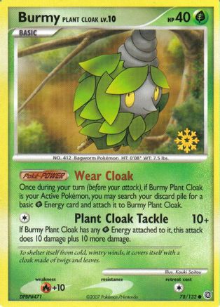 Burmy (Plant Cloak) - 78/132 78 - Countdown Calendar Promos